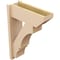 Ekena Millwork 7 1/2-in W x 20-in D x 28-in H Balboa Slat Rough Cedar Woodgrain TimberThane Outlooker, Primed Tan OUTUR075X20X28BOA24RCPR - alternate 3